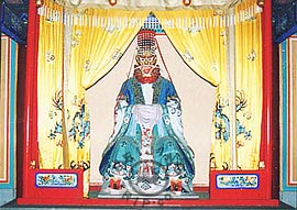 Dragon King in Nanhu Island, Summer Palace of Beijing